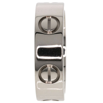 CARTIER love ring #50 Ring K18 White Gold Ladies [Used]