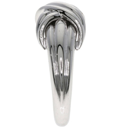 TIFFANY&Co. Signature Ring K18 White Gold Ladies [Used]