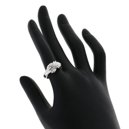 TIFFANY&Co. Signature Ring K18 White Gold Ladies [Used]