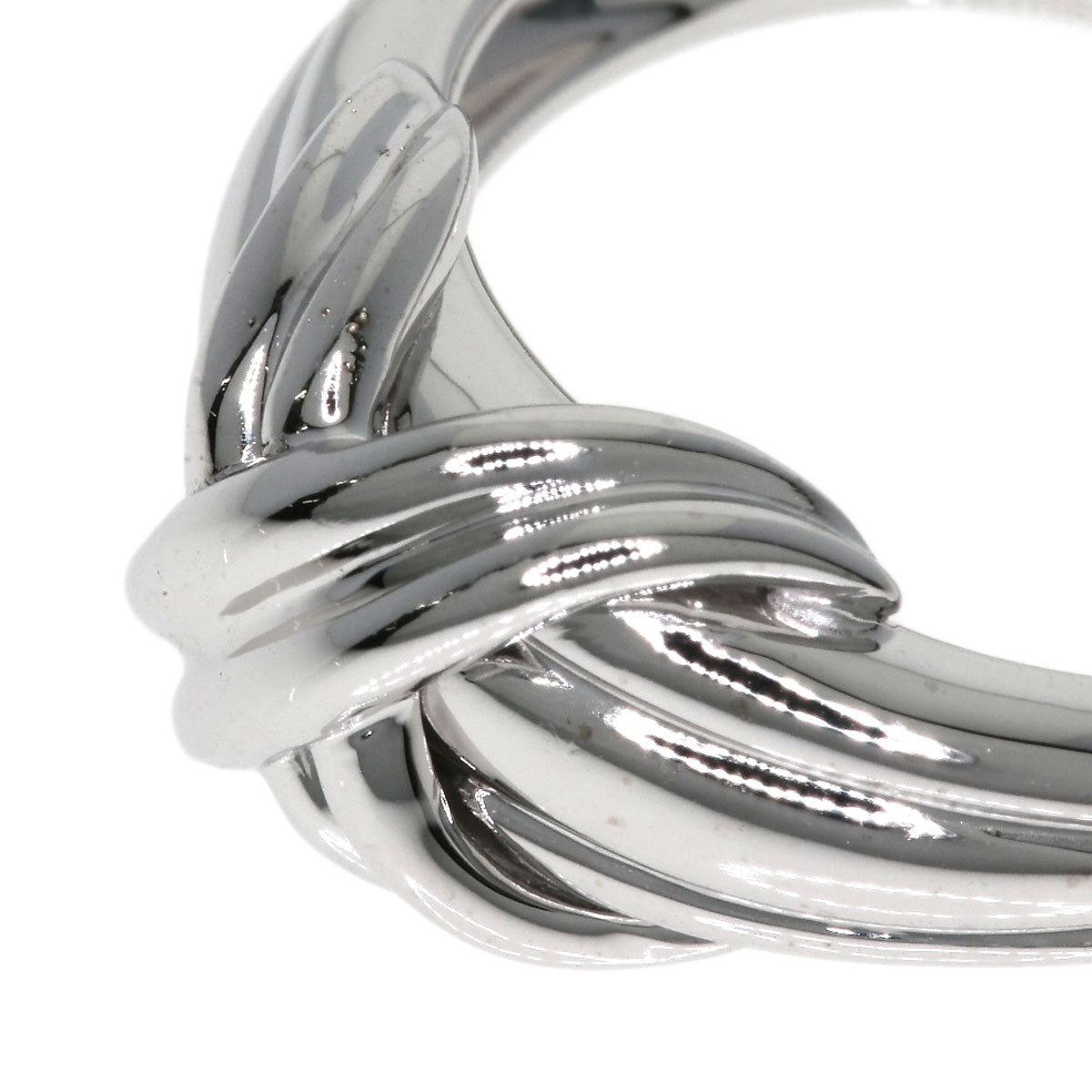 TIFFANY&Co. Signature Ring K18 White Gold Ladies [Used]