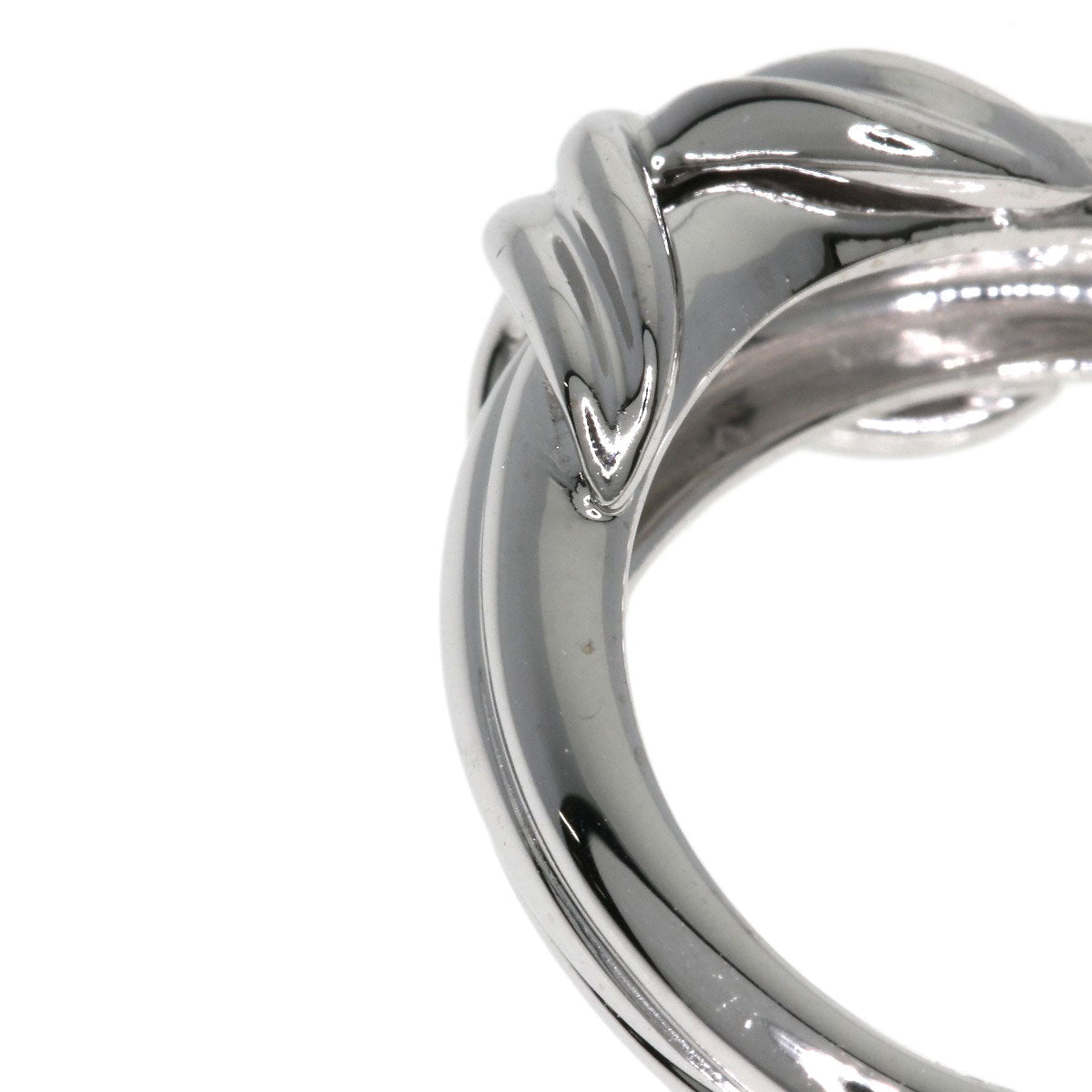 TIFFANY&Co. Signature Ring K18 White Gold Ladies [Used]