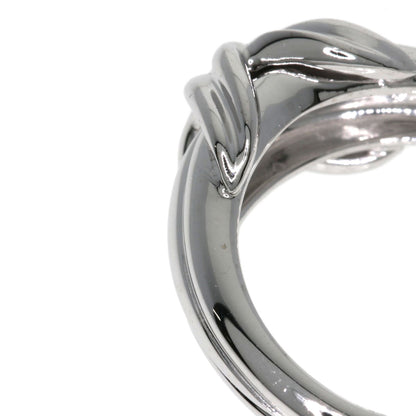TIFFANY&Co. Signature Ring K18 White Gold Ladies [Used]