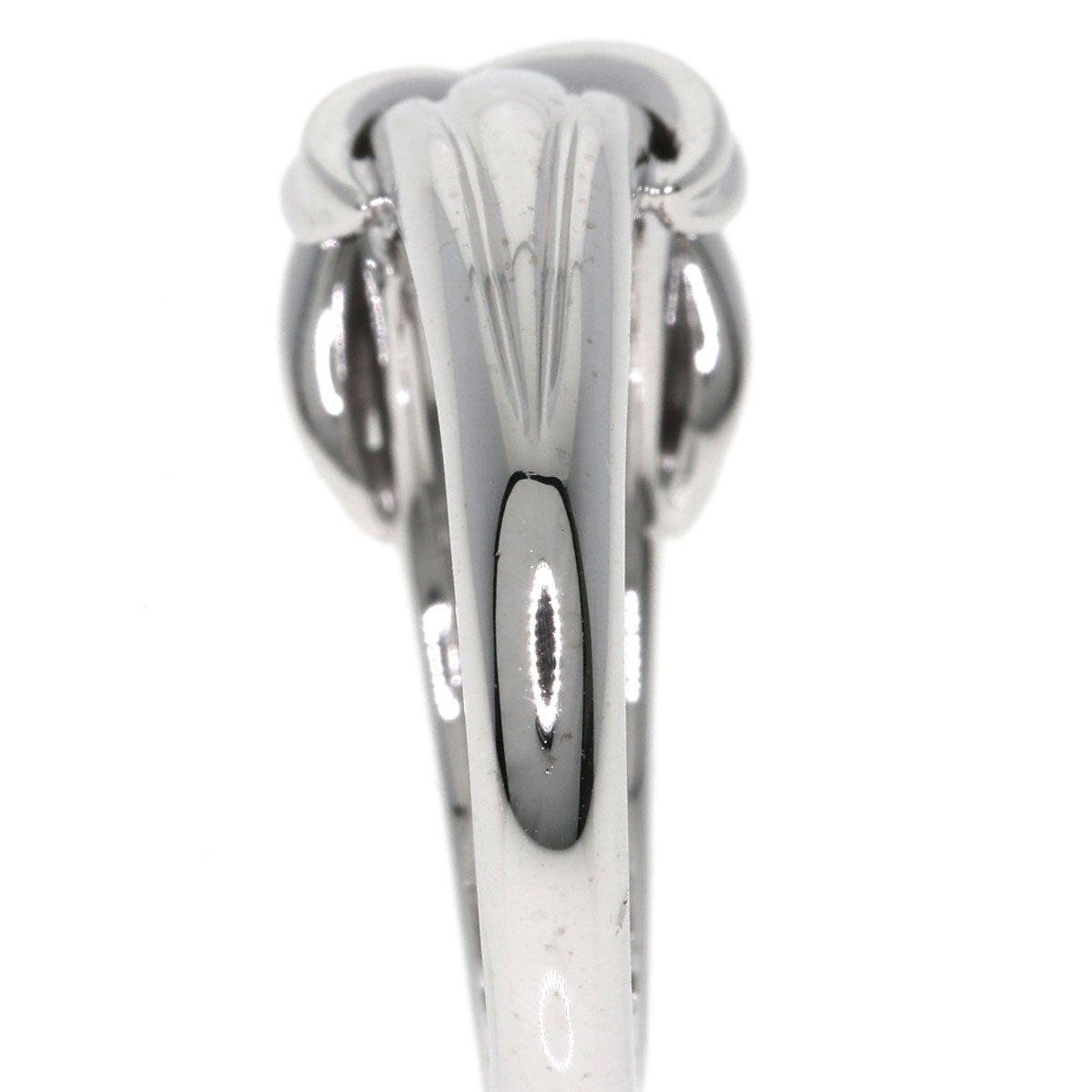 TIFFANY&Co. Signature Ring K18 White Gold Ladies [Used]