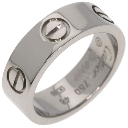 CARTIER love ring #48 Ring K18 White Gold Ladies [Used]