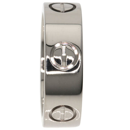 CARTIER love ring #48 Ring K18 White Gold Ladies [Used]