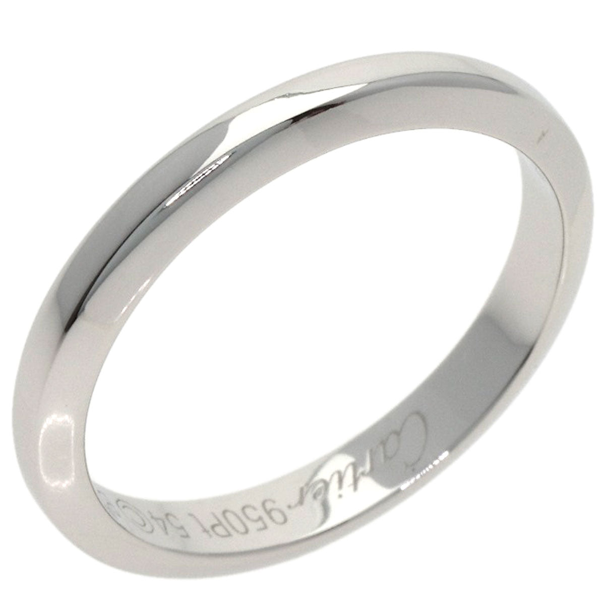 CARTIER Wedding # 54 Ring Platinum PT950 Ladies [Used]