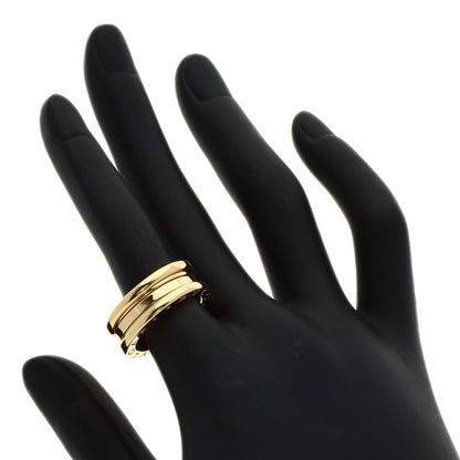 BVLGARI B.zero1 2 band #52 Ring K18 Yellow Gold Ladies [Used]