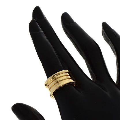BVLGARI B.zero1 4 band #51 Ring K18 Yellow Gold Ladies [Used]