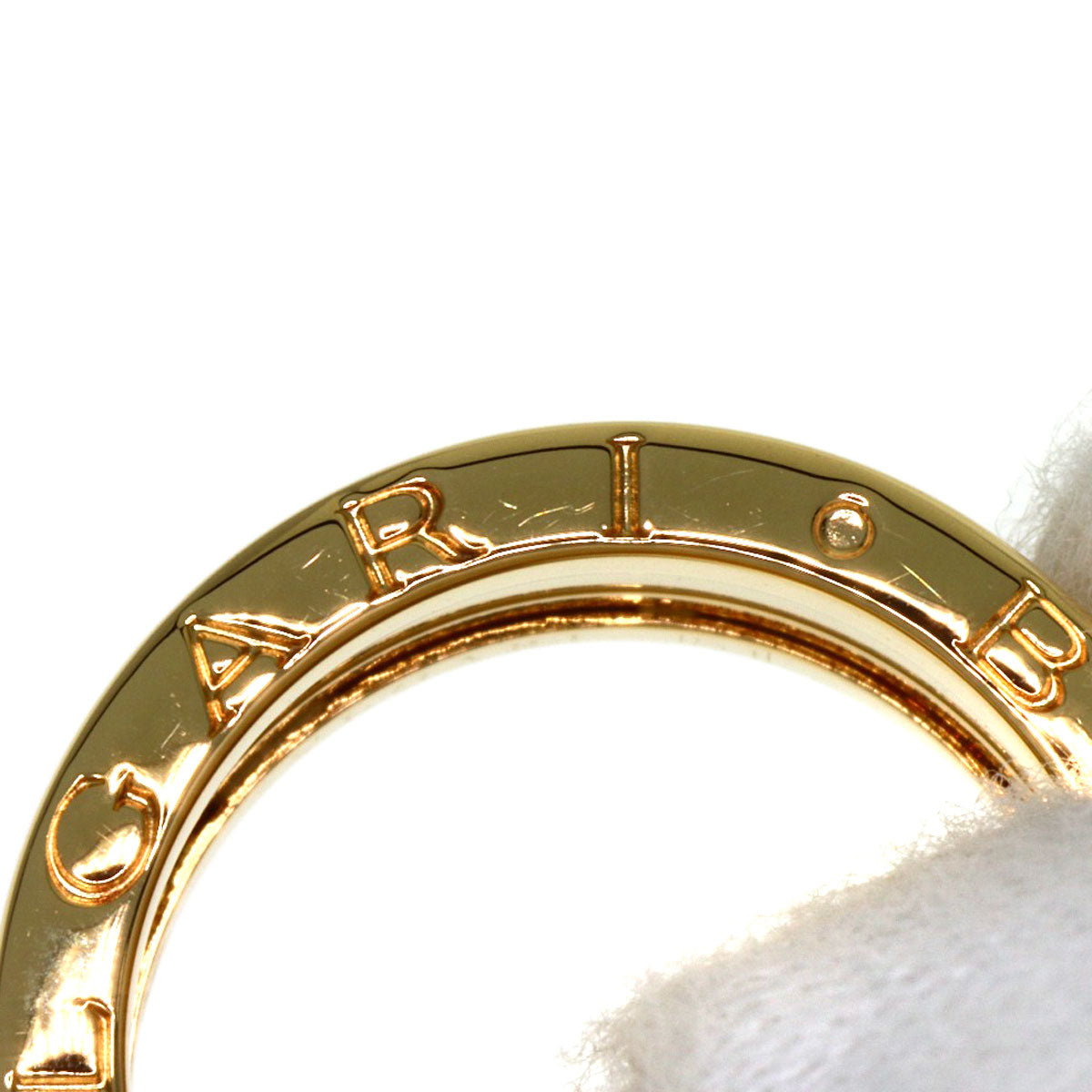 BVLGARI B.zero1 4 band #51 Ring K18 Yellow Gold Ladies [Used]
