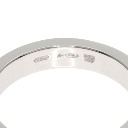 BVLGARI Double logo Diamond Ring K18 White Gold Ladies [Used]