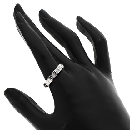 BVLGARI Double logo Diamond Ring K18 White Gold Ladies [Used]
