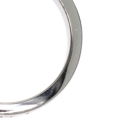 BVLGARI Double logo Diamond Ring K18 White Gold Ladies [Used]