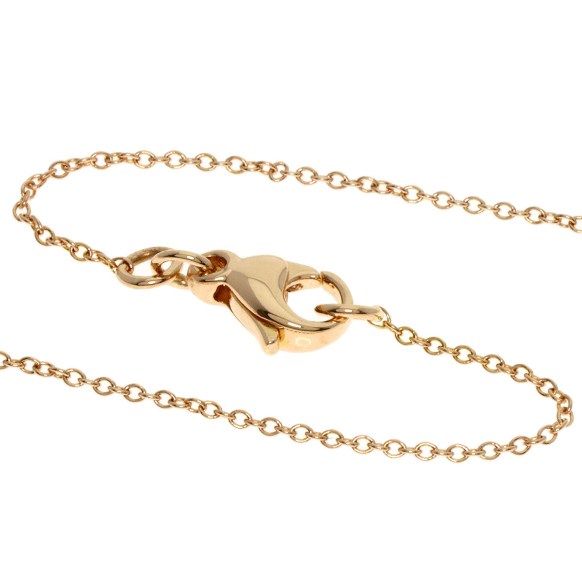 TIFFANY&Co. cross Necklace K18 Pink Gold Ladies [Used]
