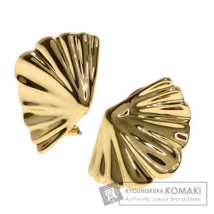 TIFFANY&Co. Shell motif Earring K18 Yellow Gold Ladies [Used]