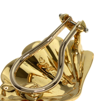 TIFFANY&Co. Shell motif Earring K18 Yellow Gold Ladies [Used]