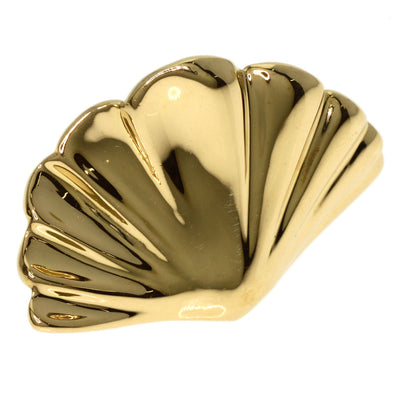 TIFFANY&Co. Shell motif Earring K18 Yellow Gold Ladies [Used]