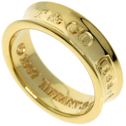 TIFFANY&Co. 1837 Ring K18 Yellow Gold Ladies [Used]