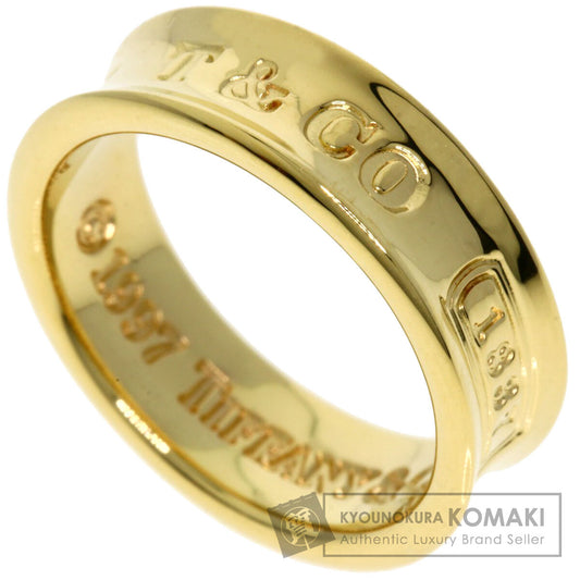 TIFFANY&Co. 1837 Ring K18 Yellow Gold Ladies [Used]