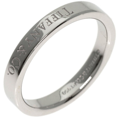 TIFFANY&Co. Flat band Ring Platinum PT950 Ladies [Used]