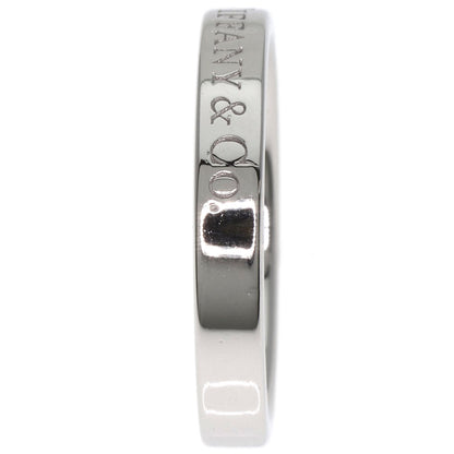 TIFFANY&Co. Flat band Ring Platinum PT950 Ladies [Used]