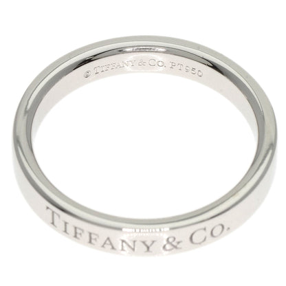 TIFFANY&Co. Flat band Ring Platinum PT950 Ladies [Used]