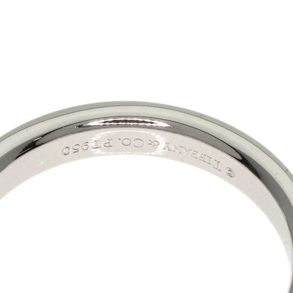 TIFFANY&Co. Flat band Ring Platinum PT950 Ladies [Used]