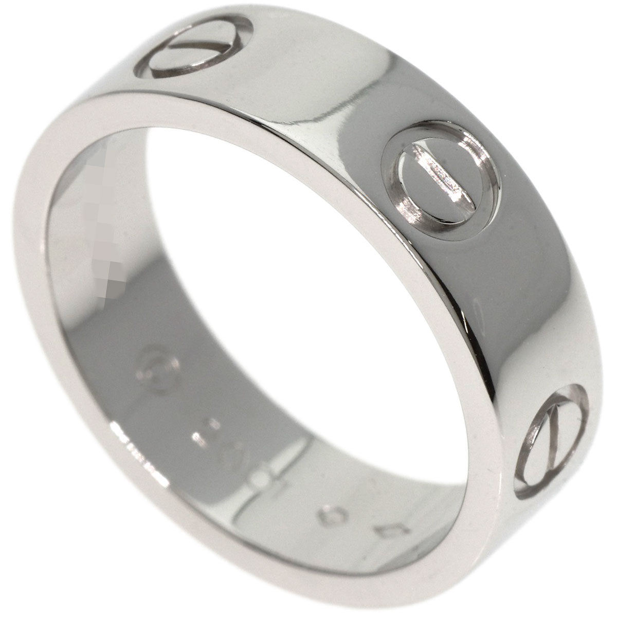 CARTIER   Ring love ring #51 Platinum PT950 Ladies
