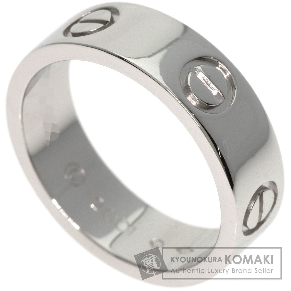 CARTIER   Ring love ring #51 Platinum PT950 Ladies