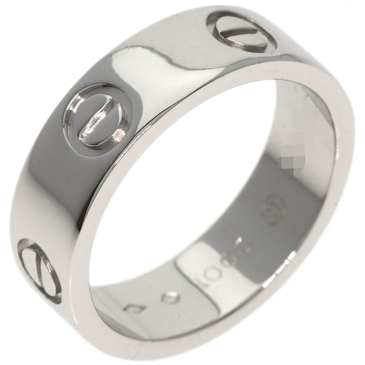 CARTIER   Ring love ring #51 Platinum PT950 Ladies