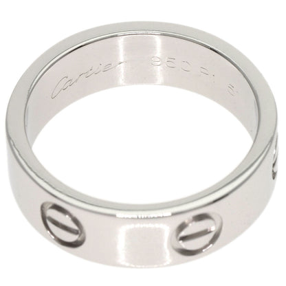CARTIER   Ring love ring #51 Platinum PT950 Ladies