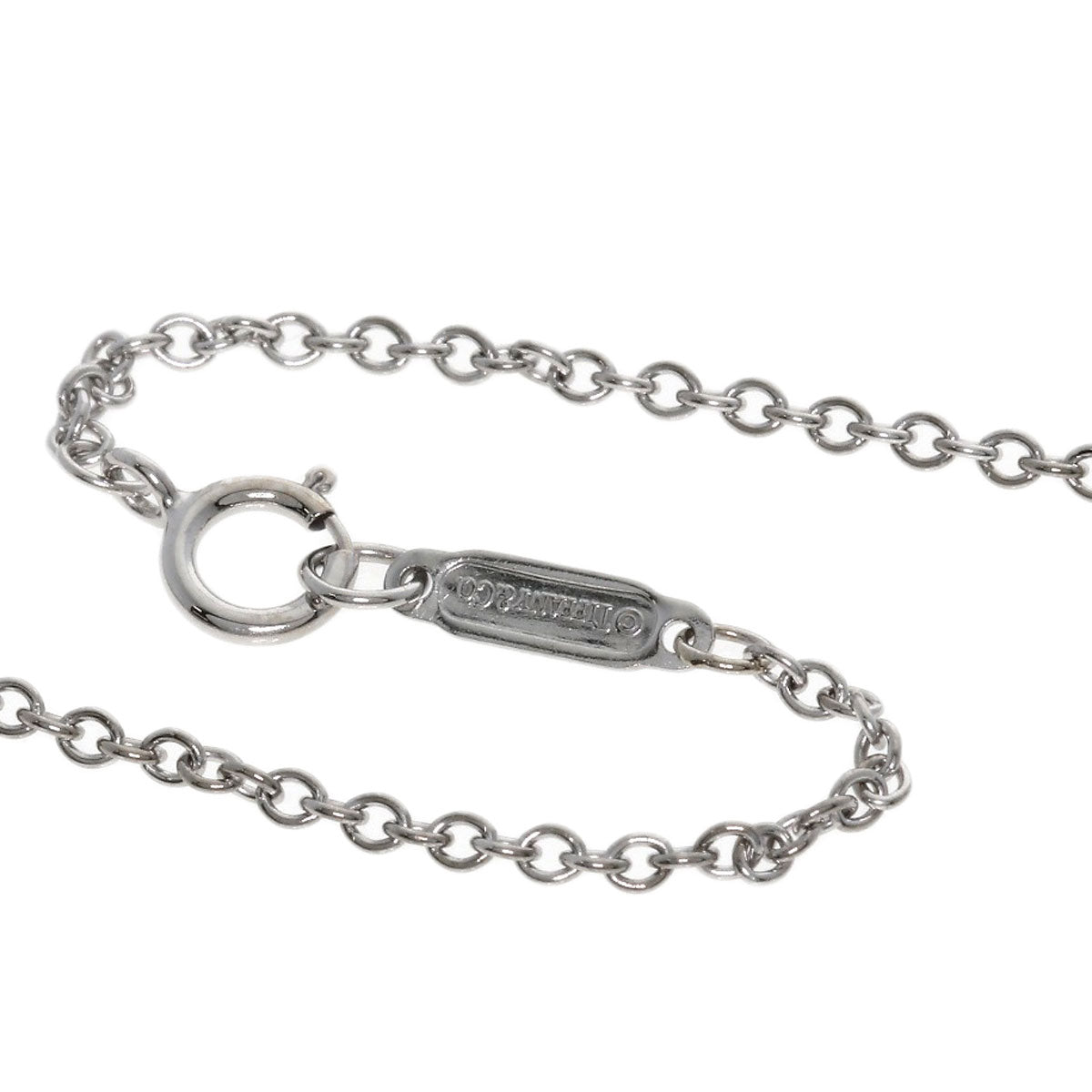 TIFFANY&Co. Lucida Diamond Necklace K18 White Gold Ladies [Used]