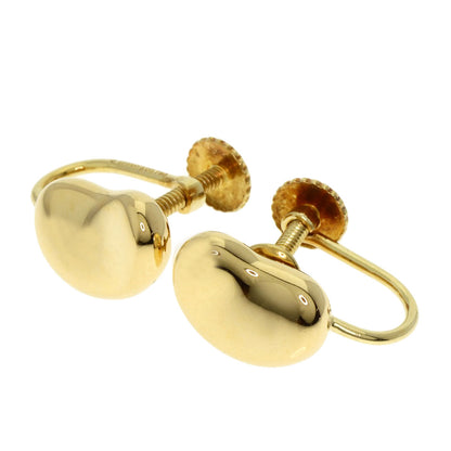 TIFFANY&Co. Bean Earring K18 Yellow Gold Ladies [Used]