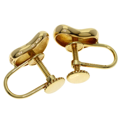 TIFFANY&Co. Bean Earring K18 Yellow Gold Ladies [Used]