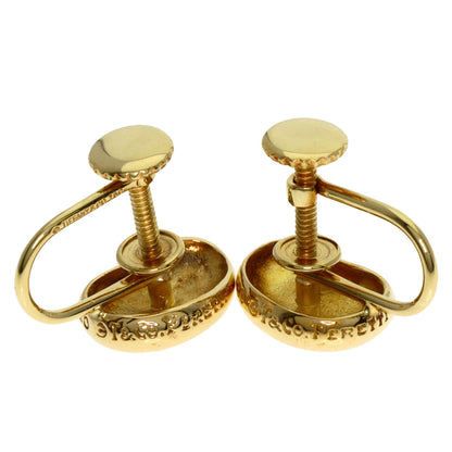 TIFFANY&Co. Bean Earring K18 Yellow Gold Ladies [Used]