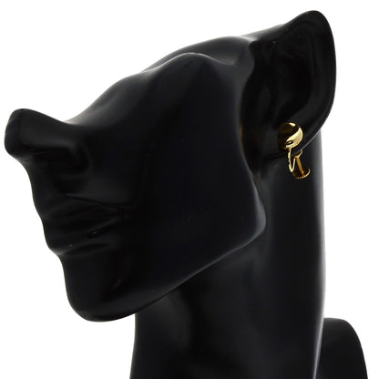 TIFFANY&Co. Bean Earring K18 Yellow Gold Ladies [Used]