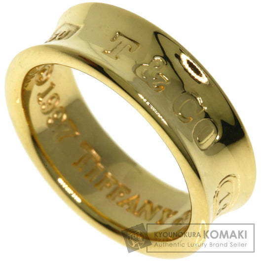TIFFANY&Co. 1837 Ring K18 Yellow Gold Ladies [Used]