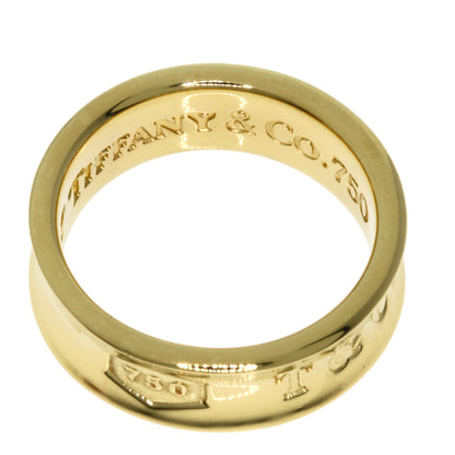 TIFFANY&Co. 1837 Ring K18 Yellow Gold Ladies [Used]