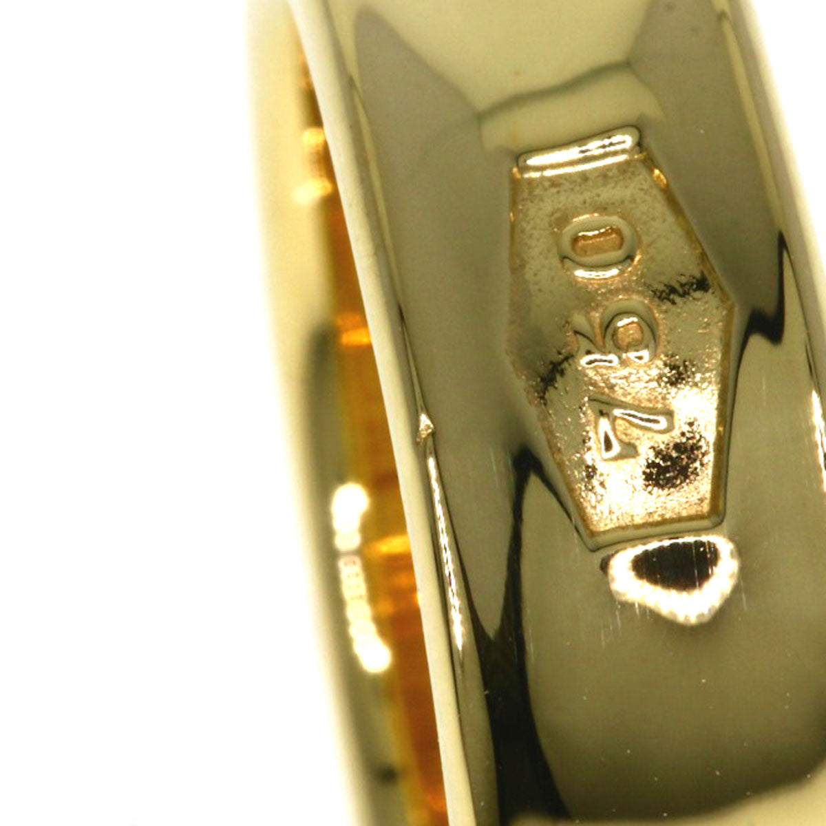 TIFFANY&Co. 1837 Ring K18 Yellow Gold Ladies [Used]