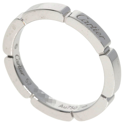 CARTIER   Maillon PANTHERE #52 Ring  K18 White Gold Ladies [Used]