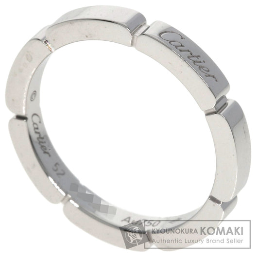 CARTIER   Maillon PANTHERE #52 Ring  K18 White Gold Ladies [Used]