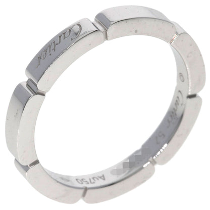 CARTIER   Maillon PANTHERE #52 Ring  K18 White Gold Ladies [Used]