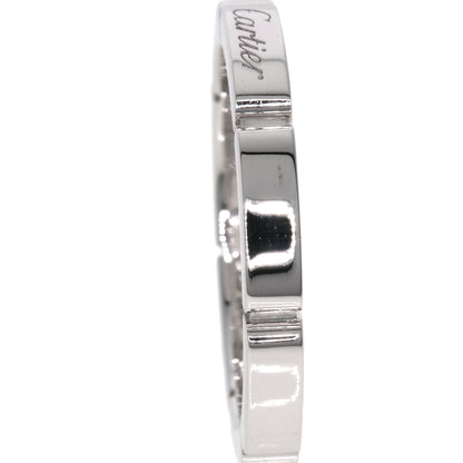 CARTIER   Maillon PANTHERE #52 Ring  K18 White Gold Ladies [Used]