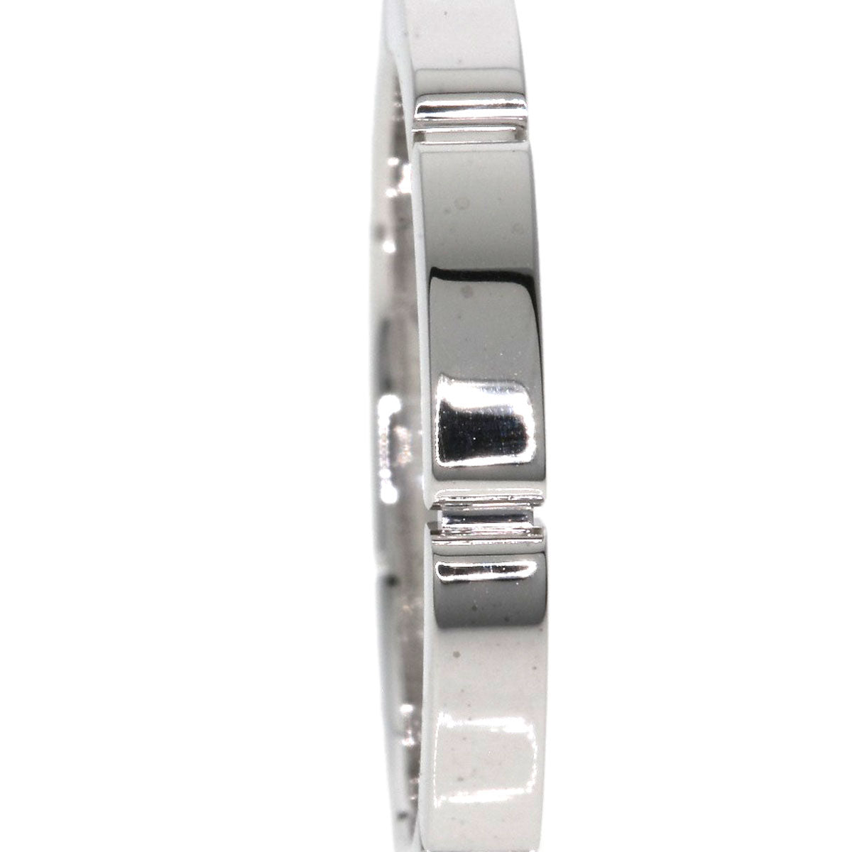 CARTIER   Maillon PANTHERE #52 Ring  K18 White Gold Ladies [Used]