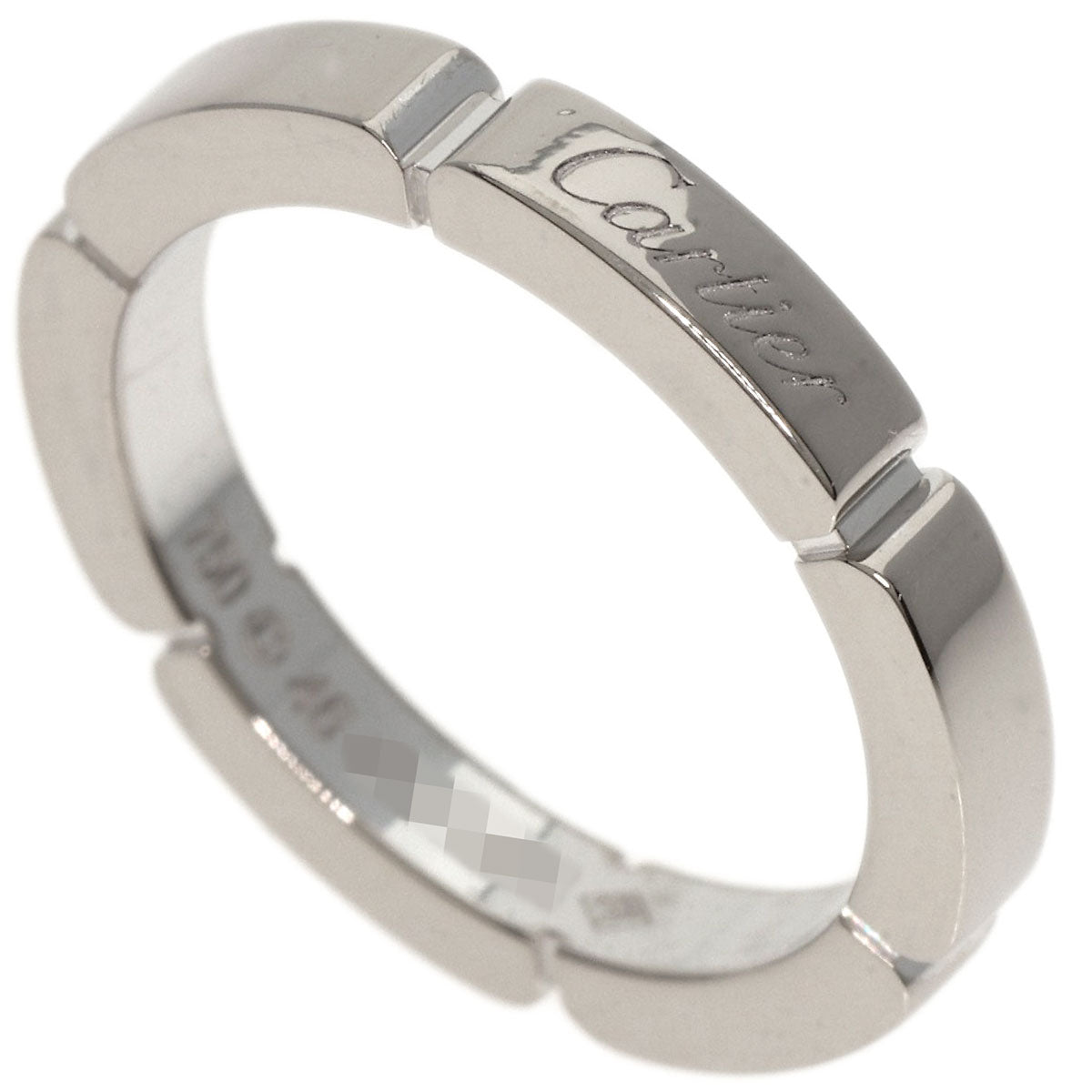 CARTIER Mayon PANTHERE #46 Ring K18 White Gold Ladies [Used]