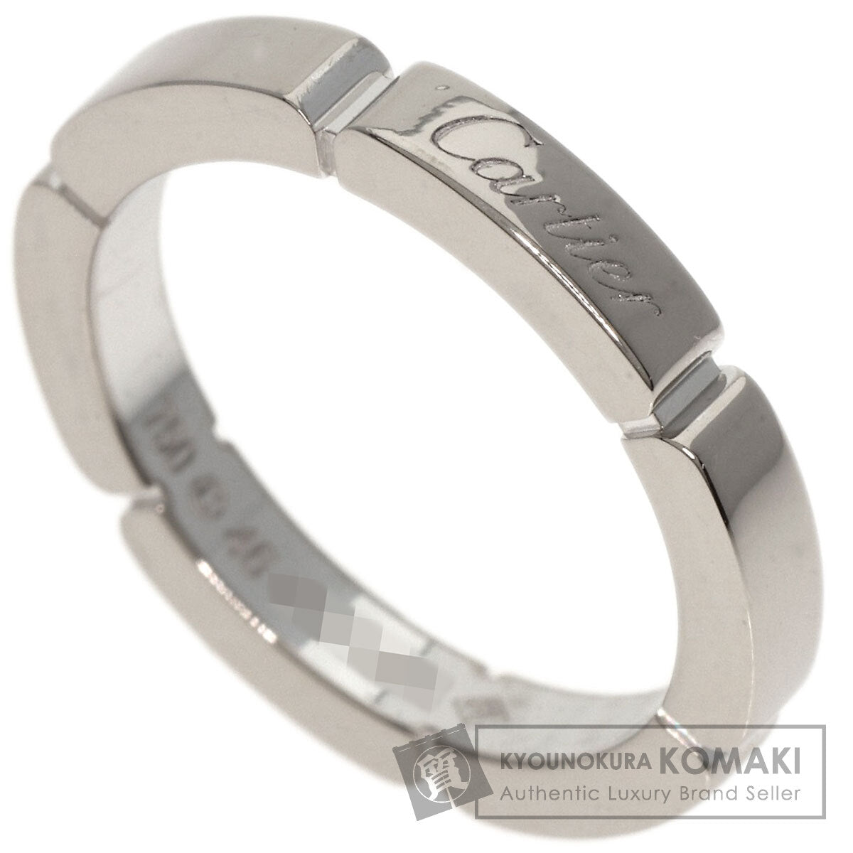 CARTIER Mayon PANTHERE #46 Ring K18 White Gold Ladies [Used]