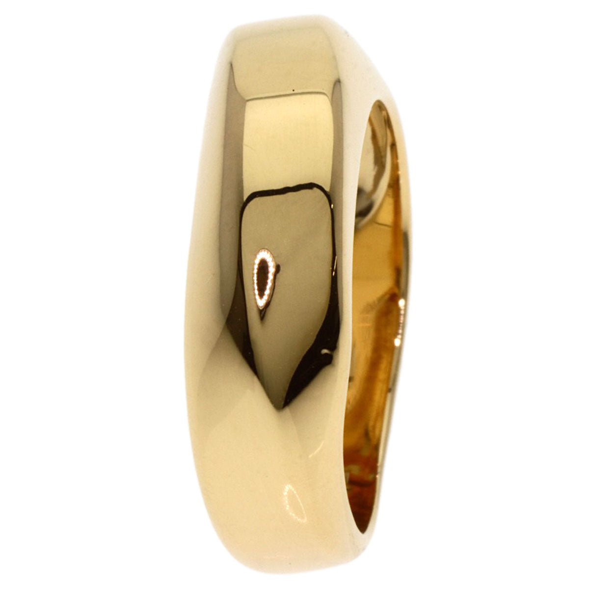 TIFFANY&Co.   Knife edge Ring  K18 Yellow Gold Ladies [Used]
