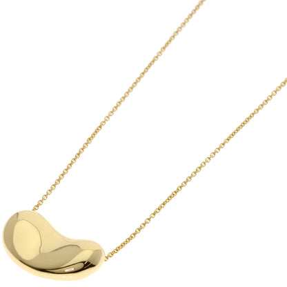 TIFFANY&Co. Bean Necklace K18 Yellow Gold Ladies [Used]