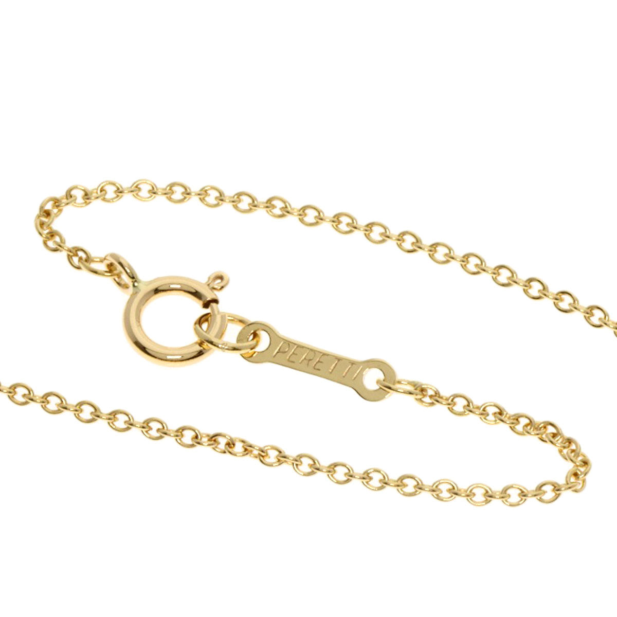 TIFFANY&Co. Bean Necklace K18 Yellow Gold Ladies [Used]