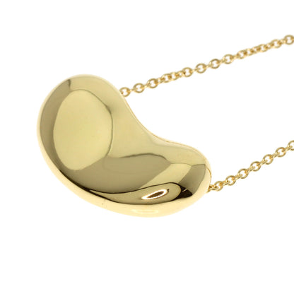 TIFFANY&Co. Bean Necklace K18 Yellow Gold Ladies [Used]