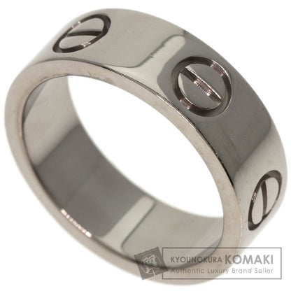 CARTIER love ring #47 Ring K18 White Gold Ladies [Used]